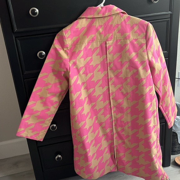 Women’s Ltd Ed. Isaac Mizrahi X Target houndstooth rain jacket- XS New (no tags) - Picture 3 of 7
